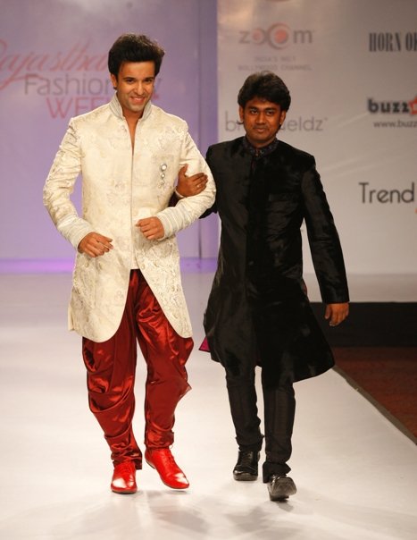Sumitdas Gupta a rising fashion designer.
