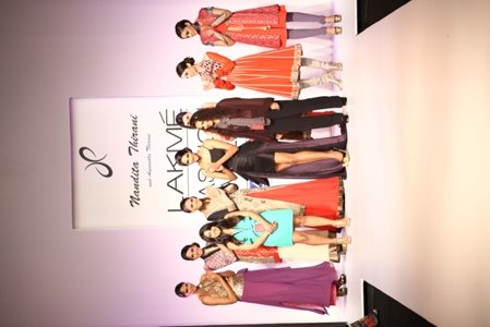 Nandita and Anuradha Thirani Presented an Ethereal Collection at Lakmé Fashion Week Winter/Festive 2012
