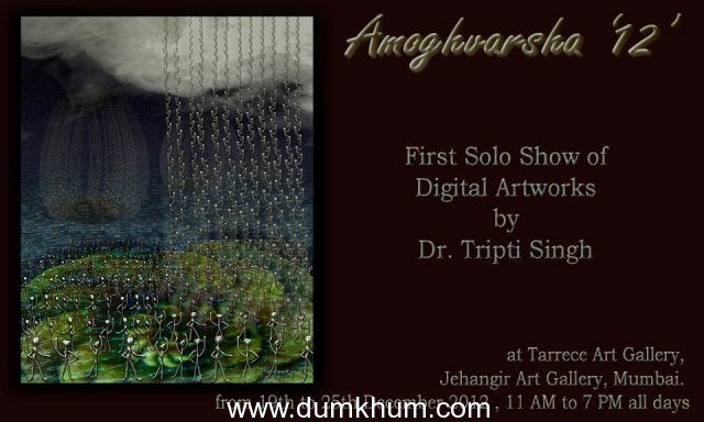 Dr. Tripti Singh’s Solo show at Jehangir from 19-25 Dec