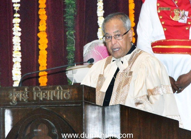Speech of the President on the occasion of Convocation at the University of Mumbai at Mumbai