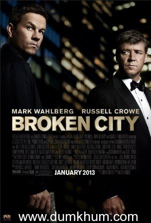 PVR Pictures releases Mark Wahlberg and Russell Crowe starrer ‘Broken City’ on 18 th January