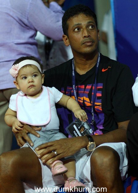 Lara & Mahesh Bhupathi’s daughter Saira’s debut at Aircel Chennai Open 2013