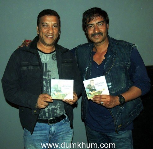 Ajay Devgan wished best of luck to singer composer Allan Vaz for his new album Goenchim Festum