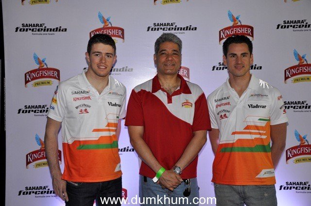 Kingfisher Premium brings Sahara Force India drivers  closer to fans
