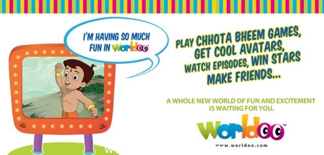 Chhota Bheem now comes to Worldoo