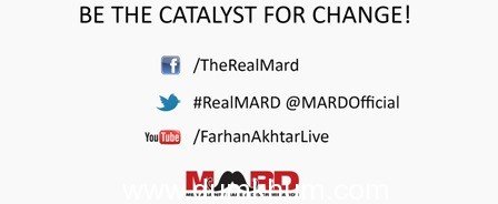 M.A.R.D. goes Digital Farhan Akhtar uses digital platforms to support his social initiative