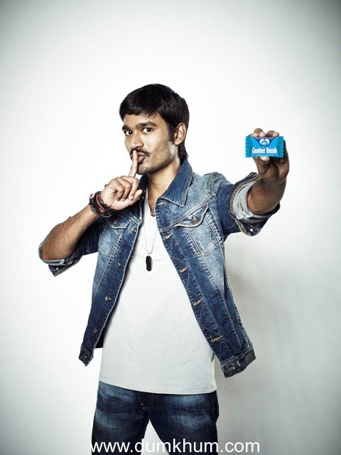 Dhanush is the new face of Center Fresh!