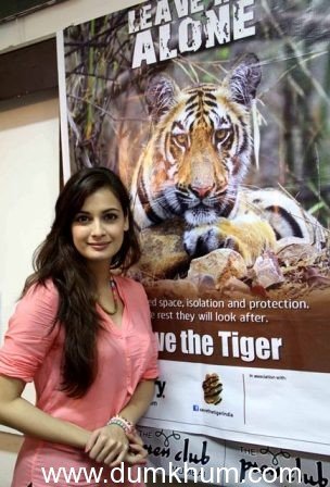 Dia Mirza lends her support to ‘Leave Me Alone’- Save the Tigers