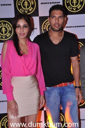 Pooja Chopra at Gold’s Gym Launch