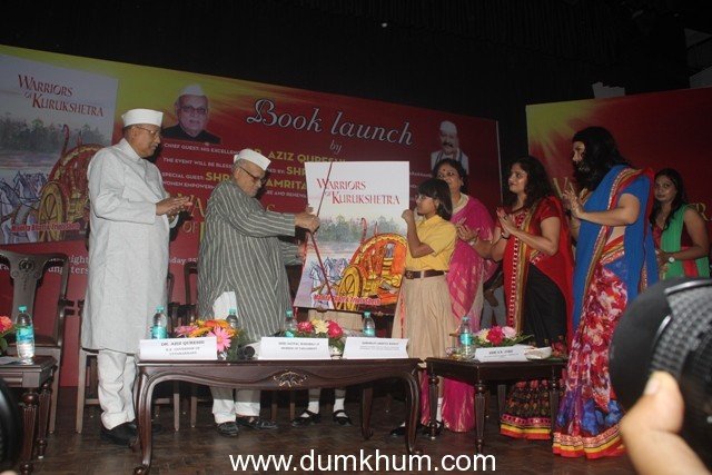 Hon’ble Governor of Uttarakhand – Shri Dr. Aziz Qureshi unveils “Warriors of Kurukshetra” by Debutant Authors Mamta Bhatt & Tripti Sheth