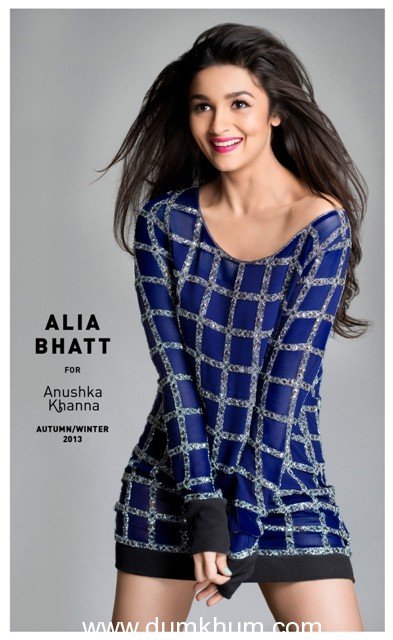 Anushka Khanna Fall/Winter Collection 2013 Campaign Shoot with Alia Bhatt