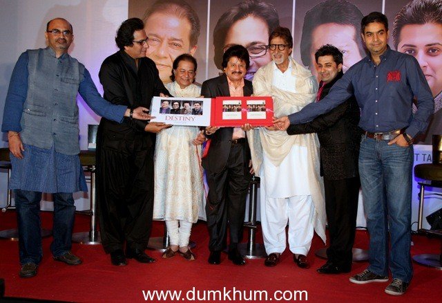 “Destiny” A momentous album of Sumeet Tappoo,   Anup Jalota, Pankaj Udhas, Talat Aziz, masterpiece, collectors item for music lovers launched by Amitabh Bachchan, creates history