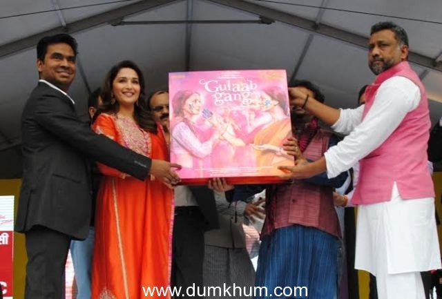 Gulaab Gang Music Launch: Madhuri crusades for womens rights in the spiritual capital of India