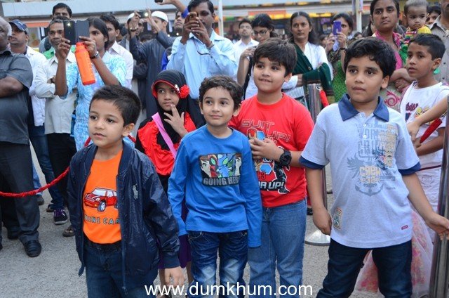 Celebrity Kids with Iron Man in Mumbai