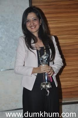 Couturier Amy Billimoria bestowed with Women’s Achievers Awards by Young Environmentalists Programme for her outstanding contribution towards community & environment through EcoFashion