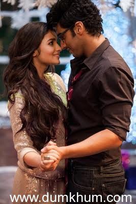 Alia Bhatt kisses well ! That’s what Arjun says …