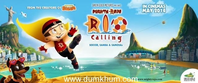Mighty Raju, popular children’s TV show now as a film – Mighty Raju- Rio Calling