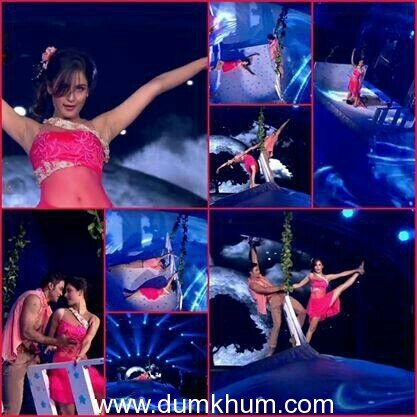 She’s got the moves: Puja Banerjee flaunts her flawless flexibility on the reality dance show! ​