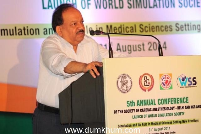 Simulation training must to enhance doctor performance, says Union Minister Dr. Harsh Vardhan