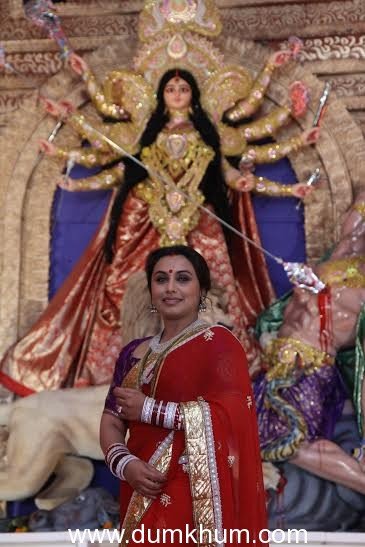 Rani Mukerji-Durga Pujo Images