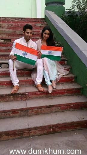 Varun Dhawan and Shraddha kapoor celebrate Republic day