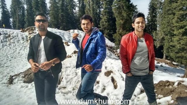 Ajaz Khan, Sahil Anand and Harsh shoot at Shimla