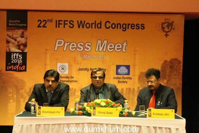 India to host for the first time 22nd IFFS World Congress on reproduction & fertility
