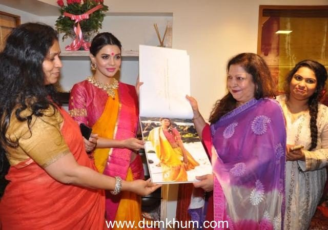 Celeb launch of​ ​India’s pride – Vedaa Contemporary Weaves now opens store in Juhu
