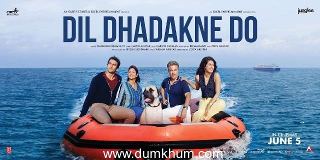 Latest posters of Dil Dhadakne Do.