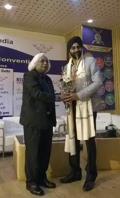 Dr. KJS Anand with Prof . P.B.Sharma
