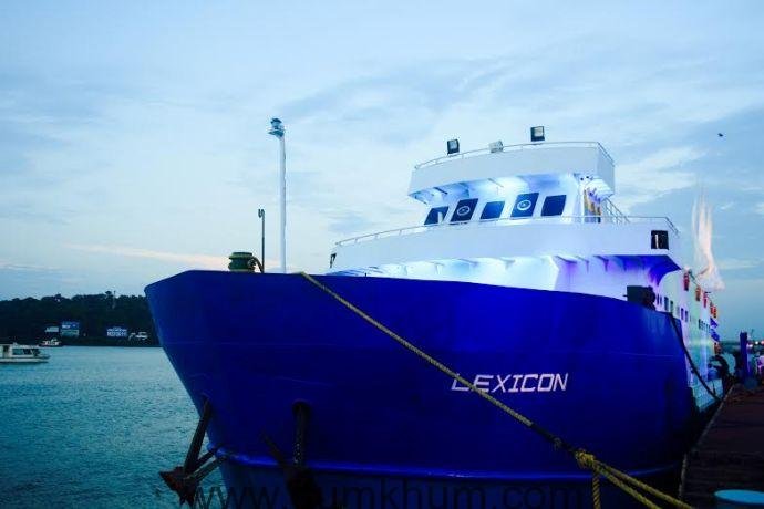 NEW YEARS BASH AT “LA LEXICON” CRUISE SHIP GOA