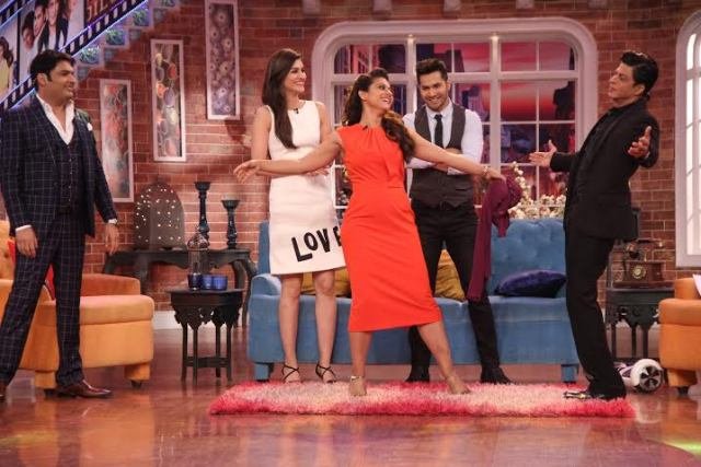Team Dilwale on the sets of Comedy Nights With Kapil (6)