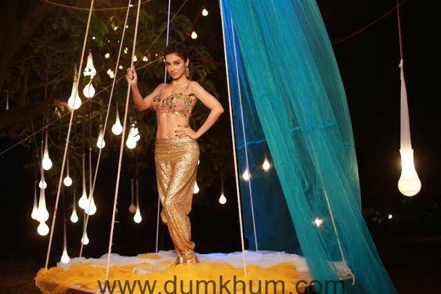 Divya Khosla Kumar in a dance song in her own film Sanam Re-