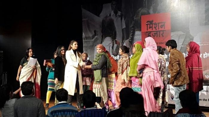 Huma Qureshi roots for women empowerment, attends Mission Hazaar's event in Rohtak-