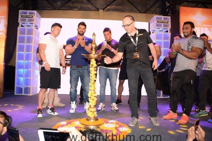 Nick Orton, CEO, BodyPower inaugrates ... n, Nick Orton and Sangram Chougule