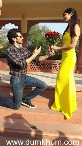 Aditya and Katrina's International Rose Day celebrations at Jaipur's Jai Mahal Palace