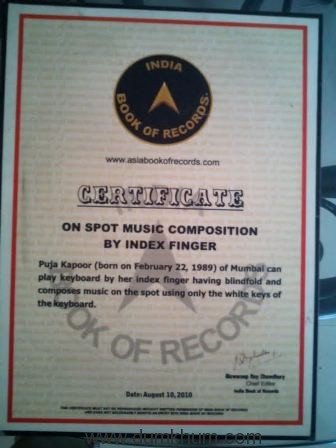 Pooja certificates6
