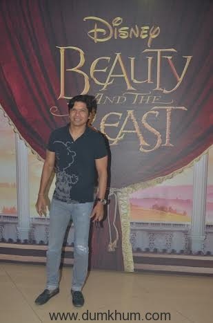 Shaan at Beauty and the Beast Musical.
