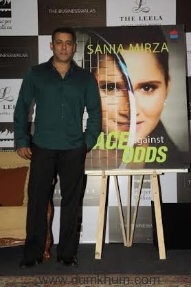 Salman Khan at Sania Mirza book launch