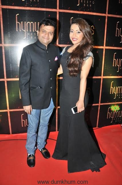 Saumya Shetty with Aneel Murarka