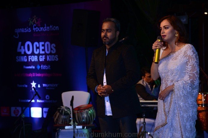 dia-mirza-at-genesis-foundation-40-ceos-sing-for-a-cause