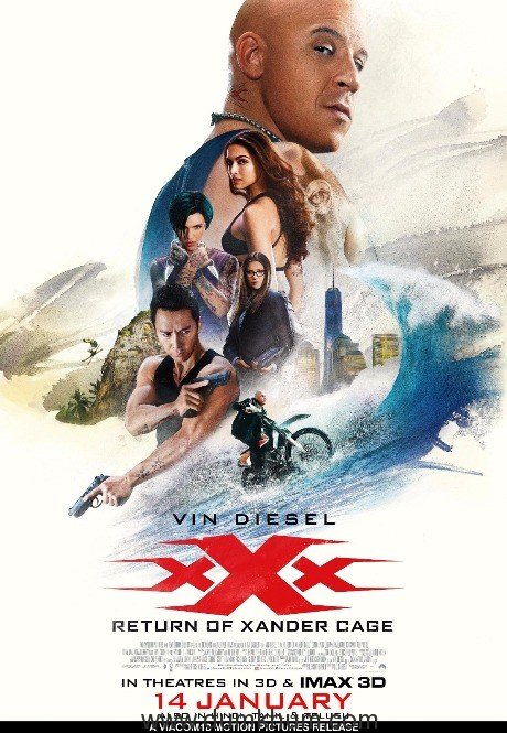 New poster from Deepika Padukone’s xXx: Return of Xander Cage out now!