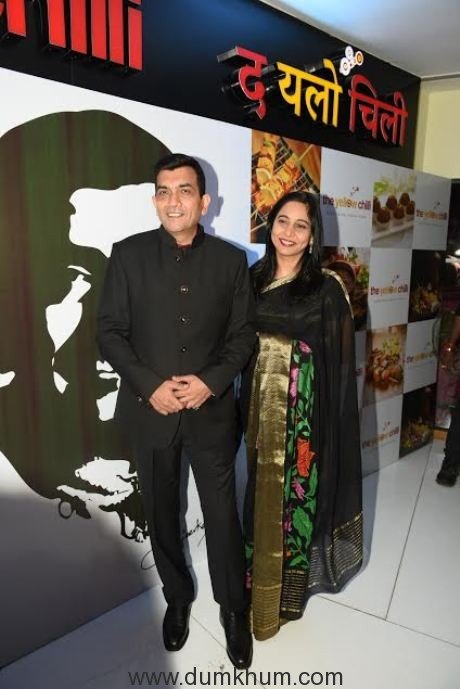 Padmashree Chef Sanjeev Kapoor with Wife