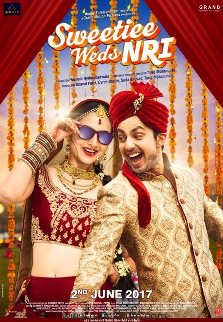 Exciting ​poster of the film Sweetie weds NRI