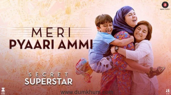 Aamir Khan’s Secret Superstar song Meri Pyaari Ammi