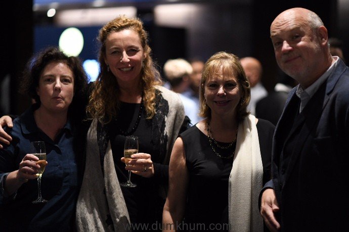 Grainne Humphreys (Artistic Director - Dublin International Film Festival), Diana Iljine, Michele Maheux, Mark Adams (Artistic Director, Edinburgh Film Festival)