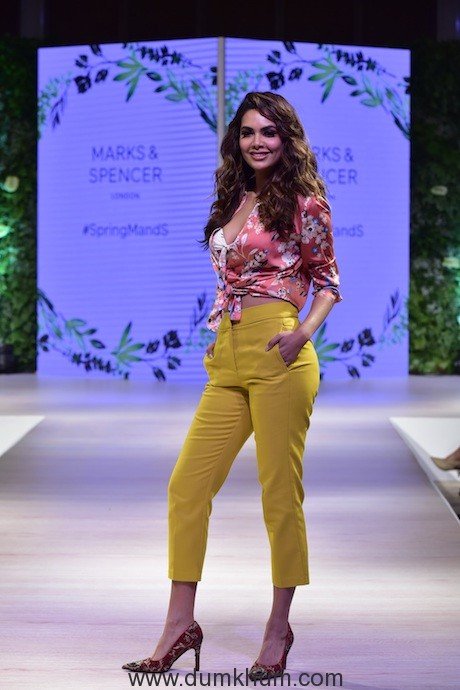 Esha Gupta at Marks & Spencer SS 18 Collection Launch