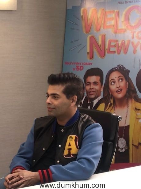 Karan Johar celebrates his 46th birthday in New York.