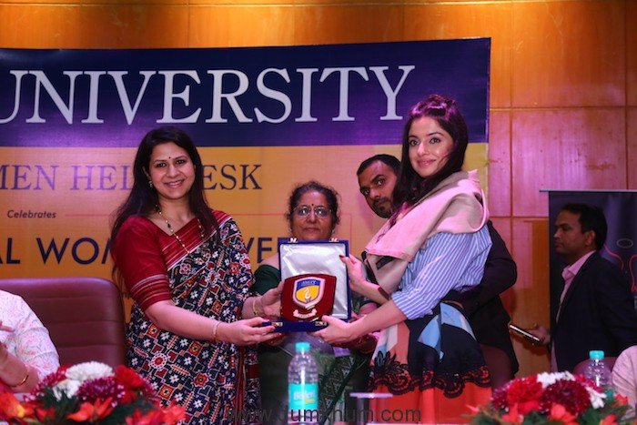 Divya Khosla Kumar rallies audience on female hygiene at She Wings’ International Women’s Week conference -2