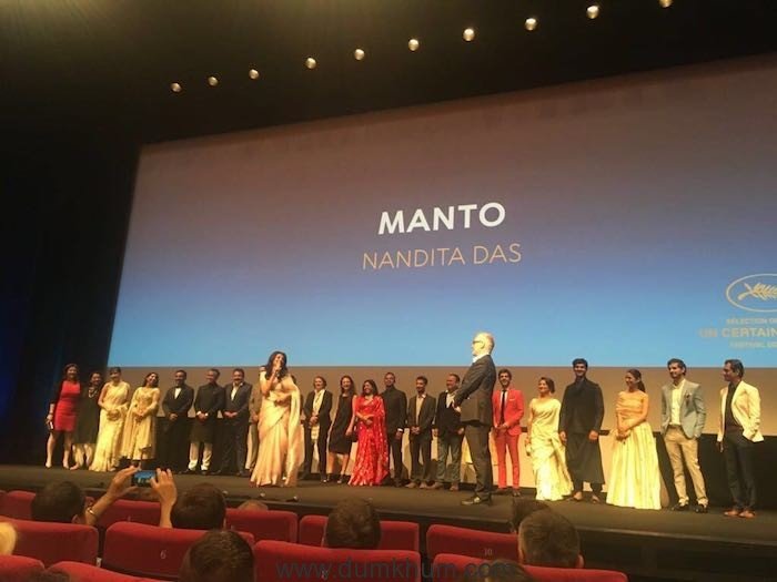 Namrata Goyal's FilmStoc produced Manto team from Cannes -